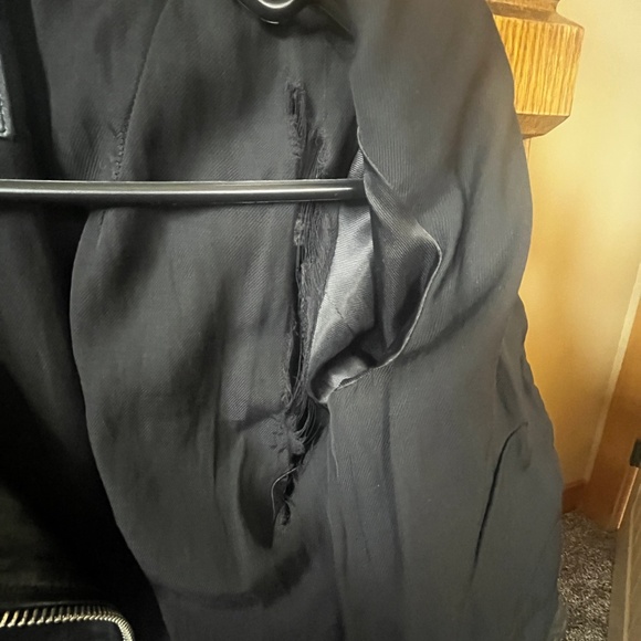 ALLSAINTS- Balfern Leather Biker Jacket- US Size 6 - Picture 10 of 15